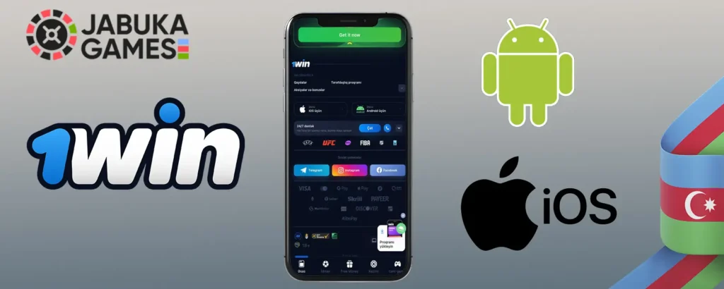 1win bukmeker şirkətinin mobil tətbiqi